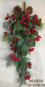 Rotes Plastikfeston CM56