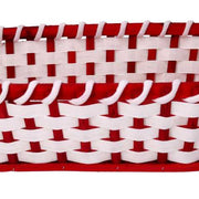Cesta Wicker Oval Red CM45X35H12