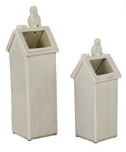 Vase Casetta Bird Großer DC-1026 cm. 13 x 13 H 43