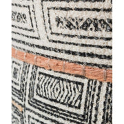 Ethnischer Stil Baumwoll Pouf Tilak Desertendurchmesser 50x H35 cm