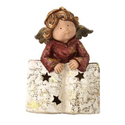 Angelo Ressina mit Goldbuch CM17X15.5H22.5