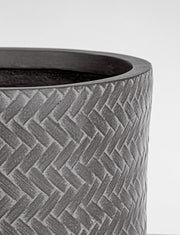 Set4 p.vaso tressage cil anthrazit