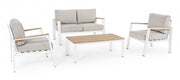 Belmar White Garden Wohnzimmer Set