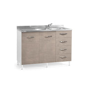 Sublavel für Cucina Olmo 2 Türen mit DX -Schubladen 120x50xh 85 cm