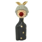 Frau Harz mit grauem Tupfen CM15X14H32