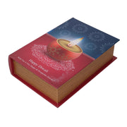 Eco -Leder -Buchbox mit rechteckiger LED CM29x20H8