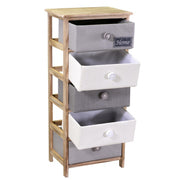 Brenda -Truhe 5 Schubladen CM40X29XH90 cm