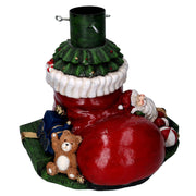 Basisbaumharz Santa Claus Red 36x38H38 cm