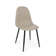 Speisesatzuhl in Tortora Tortora Amanda 45x54x H87 cm