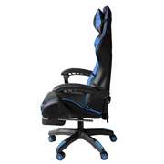 Cheale Gaming in Frop aus Büro mit blauem und schwarzem Pugest 64x53x H123/133 cm
