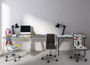 Junger Cartoon Desk Glass Top 113x58 cm