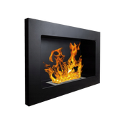 Bioethanol -Kamin oder gebaute schwarze Pisa l 65 x P 12 x H 40