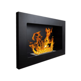 Bioethanol -Kamin oder gebaute schwarze Pisa l 65 x P 12 x H 40