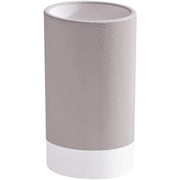 Gedy Mizar Holder in Beige Ceramic, Abmessungen 6,4 x 6,4 x 10,8 cm