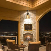 Boston MDL3554 Suspensionslampe mit Rauchglasdiffusor