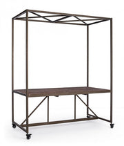 Industrie -Tisch mit Dach 180x220h cm