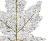 Blume auf Stiel mit Blättern 2 Stile 2 Arsch. L 2 x P 28 x H 72 cm