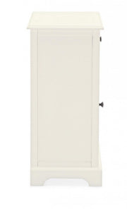 Klassiker Nachttisch Amabel 1 Tür und 1 Schublade 42x32x72h cm