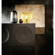 Moderne Style Tischlampe glänzende Messing 25 h cm