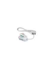 Bipasso multiples mit schuko fme Bianche, 3 Sitze 2p+T 16a, 3x1,0 m Kabel 1,5.