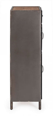 2 -Door -Ladenschublade und 1 Industriestil -Schublade 109H CM