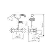 Badewanne Mixer Tippen Sie mit Ottoz Otto Otto Dusche