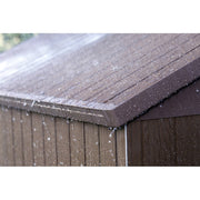 Darwin 6x8 Cwin Garden House C/Fin.Front. Keter Brown