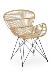 Venturs Chair in natürlicher Stil Faser