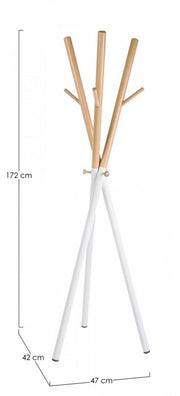 Modernes Bastien -Weiß hängen