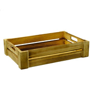 Rustikale Holzschublade CM36X24H8