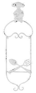 Weißer Eiszänderhalter -Bild. US-0937 cm. 19,5 x 5,5 H 56,5