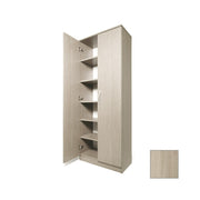 Multi -Use Olmo Olmo Garderobe in envabten Holz 2 Türen H182X71X38