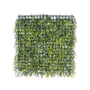 Buxus -Synthetikwand Polyethylen Sprossen 50x50 cm