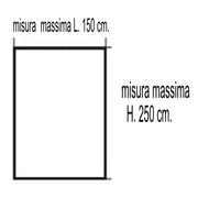 Hier ist Drop 150x250 Weiß