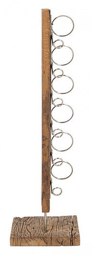 Flaschenhalter 6 Holzregale Rafter 30x101h cm