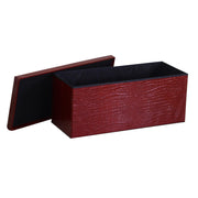 Rechteckige rote rote rot cm76x40x41 Kofferraumtricks