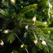 LED -Vintage -Lampen mit 8 -felziertem Tremolio -Effekt L 2390 cm