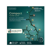 Weihnachtslichter Kaemingk 1000 heiße weiße LED und mehrfarbiger, funkelnder Effekt