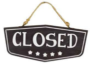 Targa offen/geschlossen EA-6435 cm. 35,5 x 1,5 h 17