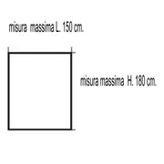 Hier ist 150x180 schwarz