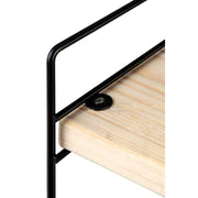 Hobbyregal 3 Regale 40x13x40 Schwarzer ASZ1571