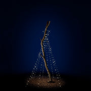 Tanzlichter schießen Stern außen Farbgetriebe H 270 Ø 28 cm