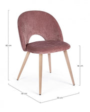 4x Rosa Linzey Stuhl