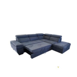 Lugensofa Bett 5 reversible Elemente Blaue Ozeanfarbe