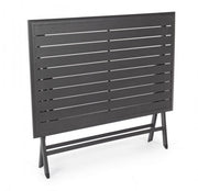 Outdoor -Tisch in Anthrazitaluminium Elin 110x70x H71 cm