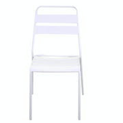 Weißer Rovigo Aluminiumstuhl