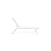 Kreuzfahrt Aluminiumbett mit weißen Rädern