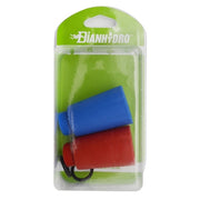 Paar CAP -Tests blaue/rote Blasensysteme