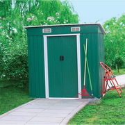 Grün -geläutetes Metallhaus 182 x 194 cm