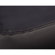 Kleiner lehrbarer Pouf mit schwarzem Rita 64,5x 59,5x H78 cm